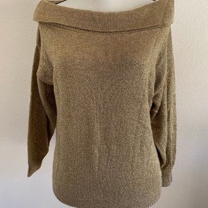 Womens Long Sleeve Casual Shirts Off Shoulder Tops Square Neck